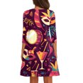 thumbnail image 4 of CIENVNSTG Women's Fashion A-Line Summer Dress Casual Flowy Dress for Everyday Wear, 4 of 4