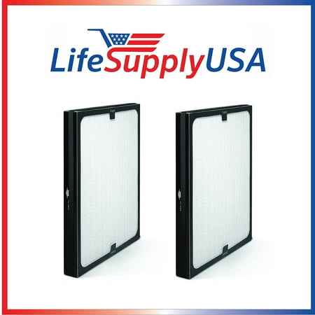 Blueair Air Purifier Filters 2 Pack Air Purifier Filter fits Blueair 200 & 300 Series Models 201, 210B, 203, 250E,200PF, 201PF ()