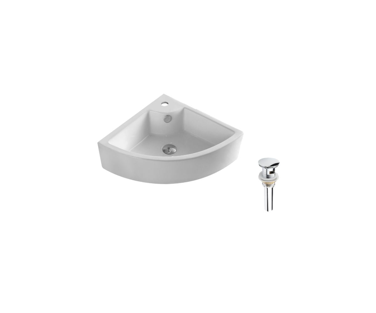 DROP Bath and Kitchen DR091345 Bathroom Vessel Sink Set