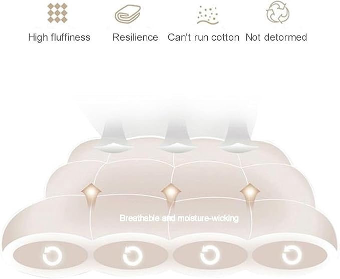 Mattress With Checkered Three-Dimensional Edges, 4 Colors, Full Size