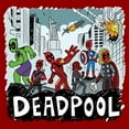 thumbnail image 2 of Women's Marvel: Deadpool & Wolverine Avengers Squad Graphic T-Shirt, 2 of 4