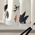thumbnail image 5 of Round Outdoor Tablecloth 60 Inch Dining Table Cover with Lace Trim & Umbrella Hole for Outside Party Camping Several Cute Halloween Elements, 5 of 8