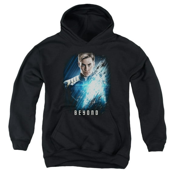 Star Trek Beyond - Kirk Poster - Youth Hooded Sweatshirt - X-Large