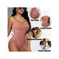 thumbnail image 6 of Gvmfive Women Tummy Control Body Shaper Slimming Waist Trainer Shapewear Bodysuit, 6 of 8