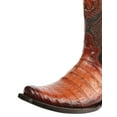 thumbnail image 2 of Men's Caiman Belly Original Exotic Cowboy Boots 'El General' Cognac 45520, 2 of 6