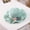 Mint Green, variant on Toddler Girls Summer Sun Hat and Bag Set Wide Brim Floral Beach Cap with Matching Woven Purse for Tea Party Outings