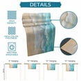 thumbnail image 5 of Table Runner Dresser Scarf 13 x 72 Inch Summer Coastal Teal Beach Ocean Wave Table Runners Non-Slip Heat Kitchen Dining Table Decor for Indoor Outdoor Home Party Decoration, 5 of 7