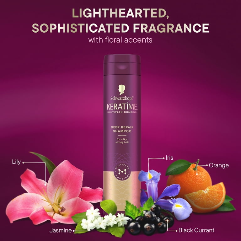 Schwarzkopf Keratime Deep Repair Shampoo, 10.1 fl oz photo 5