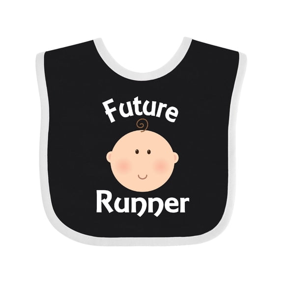 Inktastic Future Runner Boys or Girls Baby Bib