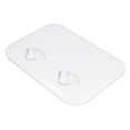 thumbnail image 2 of Deck Inspection Cover, UV-Resistant With 2 Recessed Handles Deck Hatch Replacement Deck Inspection Hatch With Lock For Boat For Marine Black,White, 2 of 8