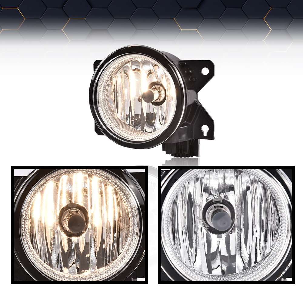 PIT66 Fog Lights, Fit For 2018 2019 2020 Honda Fit Fog Lights Lamps with Assembly Left&Right Side
