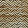 thumbnail image 2 of Marmont Hill - "Black Grey Zigs" Painting Art Print On Natural Pine Wood, 32.0" x 1.5", 2 of 5
