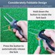thumbnail image 2 of Herramienta de reparación de cuña de golf plegable con marcador de bola magnético y botón emergente con accesorio de herramienta de abolladuras bifurcada de metal para golfistas, negro JAMW Sencillez, 2 of 4