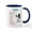 White/Navy Inside, variant on CafePress - Virgo Mug - 11 oz Ceramic Mug - Novelty Coffee Tea Cup