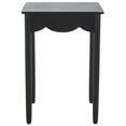 thumbnail image 2 of Safavieh Paislyn Traditional Wood End Table, Matte Black, 2 of 8