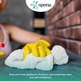 thumbnail image 5 of Zuperia Cleaning Cloths Pack of 50, (12 x 12 inches) White Cotton Terry Towels for Auto Detailing and Painting, High Absorbent Multipurpose Towels, 5 of 9