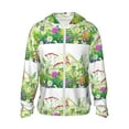 thumbnail image 1 of Balery Plants and Insects Sudadera ligera de manga larga con capucha y protección solar UPF 50+ para hombre y mujer, ideal para pesca y running-Medium, 1 of 7