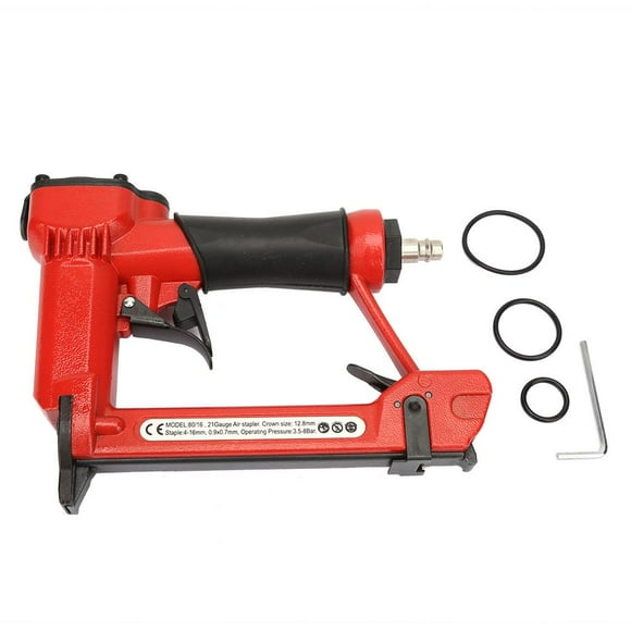 Handheld Pneumatic Nail Gun Air Staple Nailer Gun Woodworking Tool