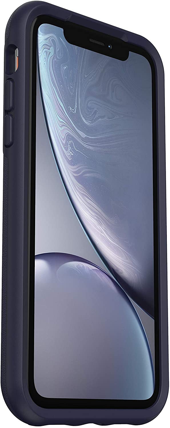 OtterBox Ultra Slim Hard Cover Texture Case for iPhone XR, Midnight Polka