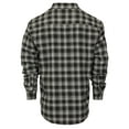 thumbnail image 2 of Gioberti Men's Plaid Checkered 100% Cotton Brushed Flannel Shirt, 2 of 5