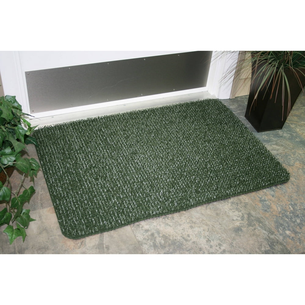 AstroTurf Scraper Door Mat, Flair Large, 20" 36", Evergreen Walmart