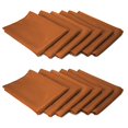 thumbnail image 3 of Tablelinensforless Servilletas De Tela De Poliéster De 17 X 17 Pulgadas, Juego De 12 (Cobre) | Fácil Cuidado Acabado Sin Necesidad De Planchado Retención Superior Del Color Lavable A Máquina, 3 of 4