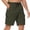 #01Army Green, variant on Men's Casual Stretch Cargo Shorts Classic Drawstring Elastic Waist Summer Work Short with Multi Pockets Khaki 2XL
