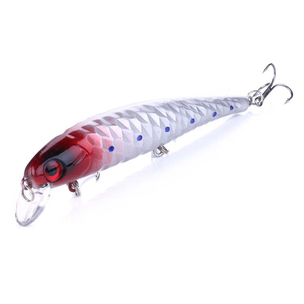 HENGJIA Fishing Lures, Jerkbait for Bass Fishing Minnow Lure Set, Fishing Plugs Hard Baits Swimbaits for Trout Bass Perch Fishing,6pcs