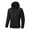 Black, variant on Jackets for Men Waterproof Zipper Pockets Detachable Hood Lining Outdoor Rain Jacket,Sizes M-5XL