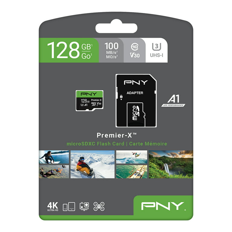 SanDisk Carte Memoire MicroSDHC Ultra 128 Go Adaptateur SD 100MBS