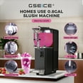 thumbnail image 4 of GSEICE 101.44oz Slushy Machine for Slushy Margaritas Daiquiri and Frozen Drinks – Commercial Slushie Machine for Bar Restaurant, 110V Stainless Steel Frozen Drink Maker for Home, Outdoor Parties, 4 of 12