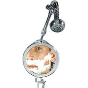 Angle View: ZDW05 Zadro Dual-Sided Telescoping Fog-Free Shower Mirror with 1x & 3x Magnification