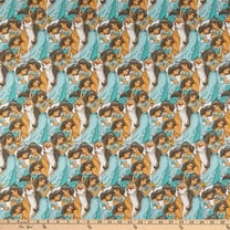 Springs Textiles Disney Princess Jasmine Packed Multi Fabric