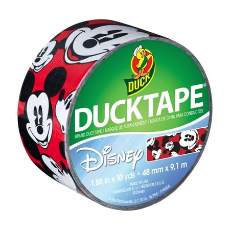 Duck Brand Disney Licensed Duct Tape, 1.88 in. x 10 yds,, Mickey Mouse