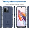 thumbnail image 2 of for Xiaomi Redmi 12C Case, Heavy Duty Shockproof Slim Protection Phone Case Support Wireless Charging Cover for Xiaomi Redmi 12C HD Blue, 2 of 16