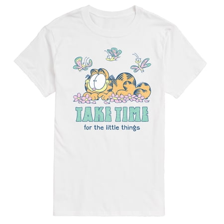 Garfield - Take Time Little Things Short Sleeve Graphic T-Shirt