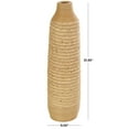 thumbnail image 3 of DecMode 32" Handmade Light Brown Seagrass Vase, 3 of 10