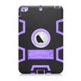 thumbnail image 3 of iPad Mini 1 Case ,iPad Mini 2 Case ,iPad Mini 3 Case, Mignova Heavy Duty rugged Anti-impact Hybrid Protective Case with Build In Kickstand For Apple iPad Mini 1 / 2 / 3(Black+Purple), 3 of 7