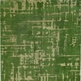 thumbnail image 6 of 8' Green Round Abstract Non Skid Area Rug, 6 of 8