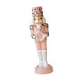 thumbnail image 5 of Sharprepublic Christmas Nutcracker Figurine Glowing Arts Crafts Classic Nutcracker Figures Large, 5 of 8