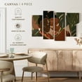 thumbnail image 5 of Elephant Stock Exotic African Beauty Wall Art - Horizontal Multi Panel Canvas - Living Room Wall Decor - People Multi Panel - Brown And Green Decor - 68" x 42", 5 of 8