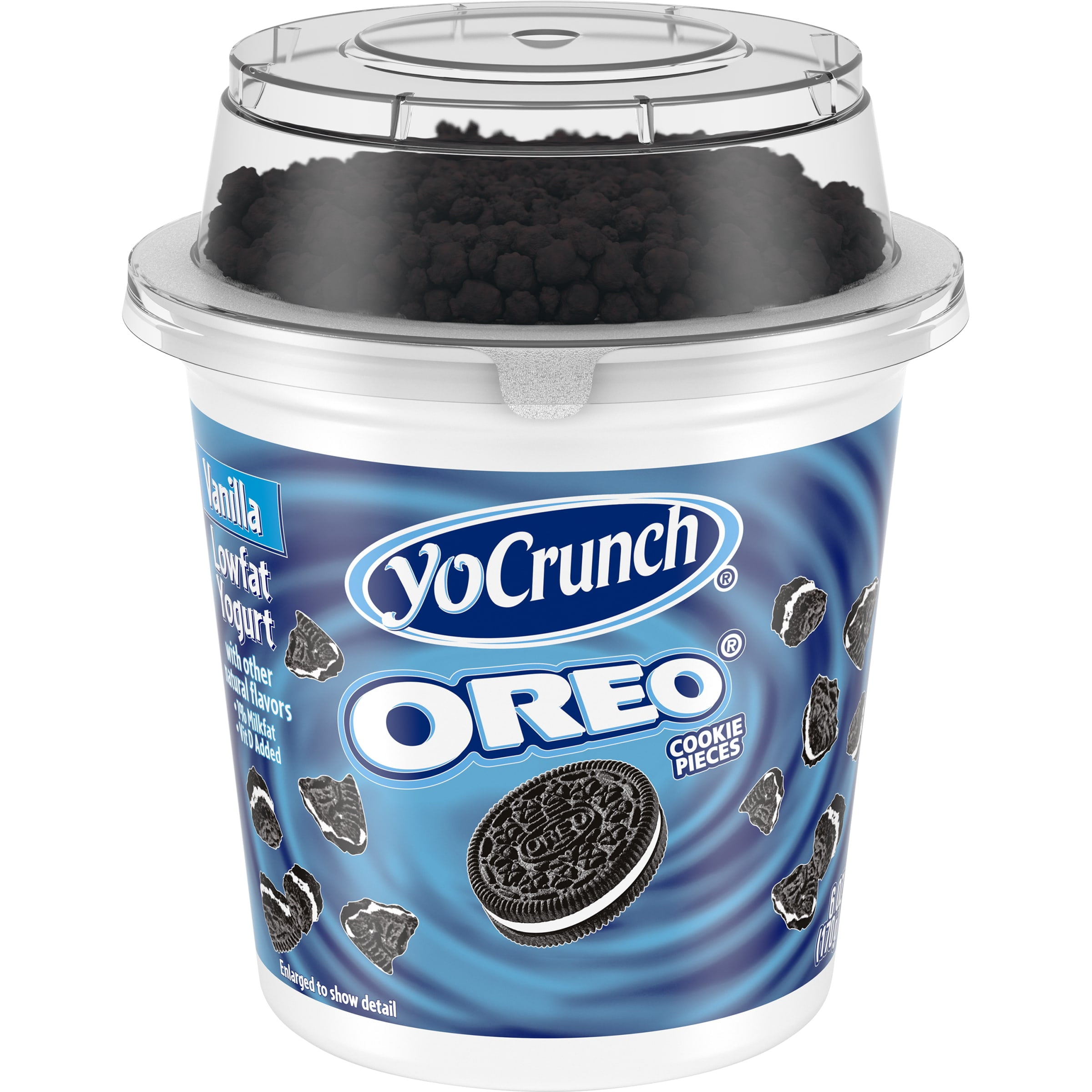 YoCrunch Low Fat Vanilla with OREO Yogurt, 6 Oz