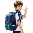 thumbnail image 2 of Cartoon Print Back to School Backpack Large Capacity School Backpack Bookbag for Students Lightweight Casual Commuter Daypack with Spacious Compartments for Daily Travel & Campus Use, 2 of 6
