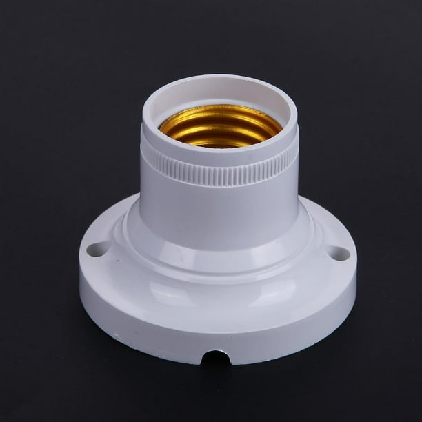 Encendiendo Adaptador de soporte de bombilla E27 10 piezas convertidor ignífugo para