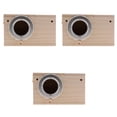 thumbnail image 1 of LOVIVER 3 Pack Wooden Budgie Nest Nesting Box & Perch For Cage Aviary With Opening Top, 1 of 8