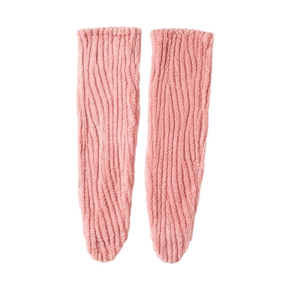 Yunhgft Over The Knee Socks, Winter Socks for Sleeping, Girls, Women, Men, Ladies, Plush 21cmx80cm