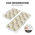 thumbnail image 2 of Sikiie Wild Exotic Birds And Flowers Kitchen Mat 2 PCS Cushioned Kitchen Rug, Waterproof Non-Slip Kitchen Mats for Kitchen, Floor Home, Sink, Laundry, 2 of 6