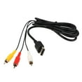 thumbnail image 1 of Cable Compuesto de AV de sonido Y Video Adaptador de TV Cable de 6 pies de Multiusos CUTICAT cable de audio y video av, 1 of 8