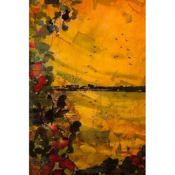 Marmont Hill "Vernal Tide" by Tracy Silva Barbosa Painting Print on Canvas