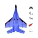 thumbnail image 2 of Avión RC EVA de control remoto, avión de 2 canales, juguetes voladores para exteriores, anticolisión Azul, 2 of 9